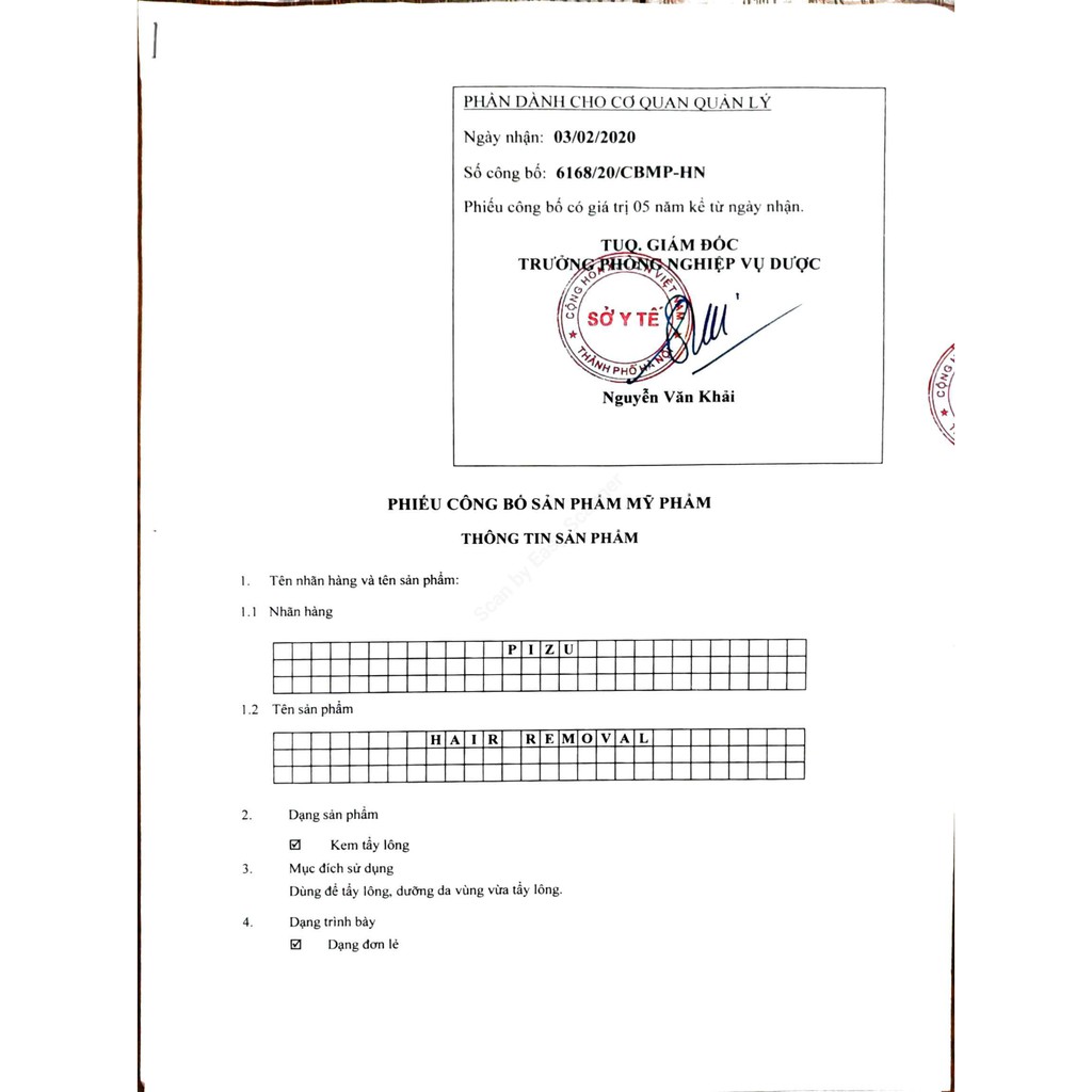 [TẨY LÀ SẠCH ] Kem Tẩy Lông Công Nghệ Hàn Pizu | BigBuy360 - bigbuy360.vn