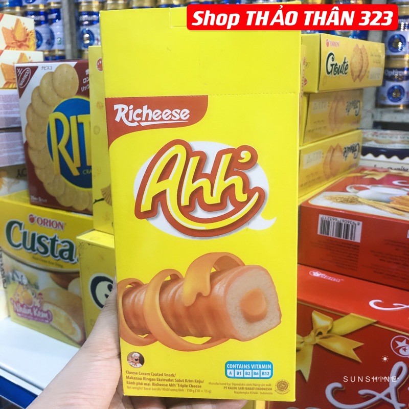 ❤Bánh Xốp Kem Nabati 320gram (20cái x 16g) | BigBuy360 - bigbuy360.vn