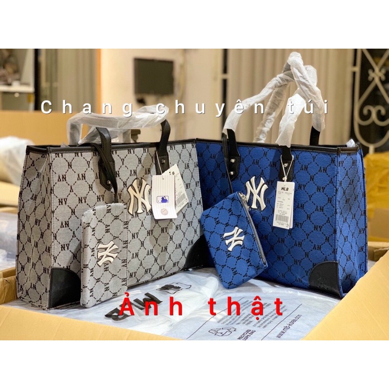 [Full 3Tag] Túi Tote ny monogram kèm ví hàng đẹp phom chuẩn, túi tote dáng vuông phong cách Hàn Quốc (clip thật)