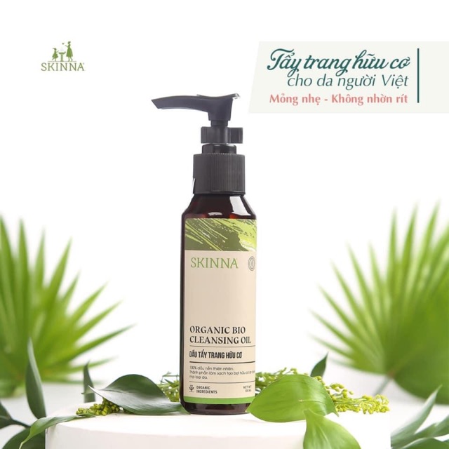 SKINNA ORGANIC Dầu Tẩy Trang Hữu Cơ