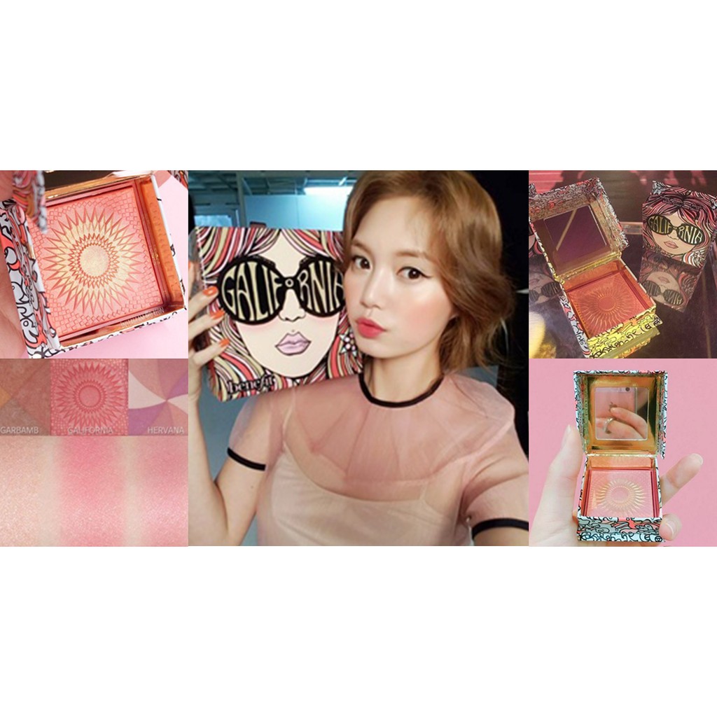 [TRAVEL 2.5G – FULLSIZE 5.0G ] Phấn má BENEFIT đình đám GALIFORINA sunny gold pink blush | BigBuy360 - bigbuy360.vn