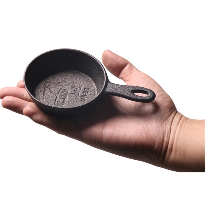 Chảo Gang Mini 3.5 Inch Chất Lượng Cao Tiện Lợi Dễ Sử Dụng