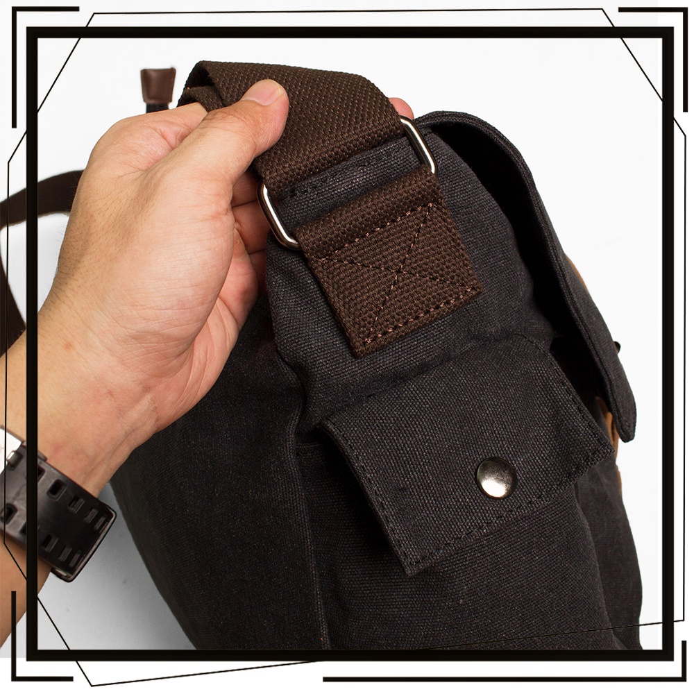 TÚI ĐEO CHÉO PHONG CÁCH VINTAGE HUNTER MESSENGER BAG