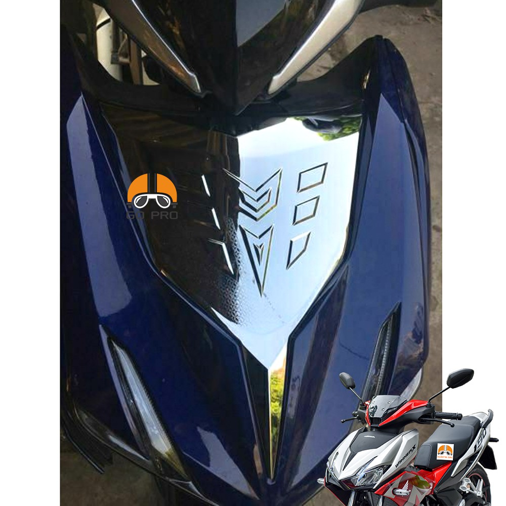 [CHÍNH HÃNG] Chỉ Mũi Mặt Nạ Honda WINNER X Nhựa Xi