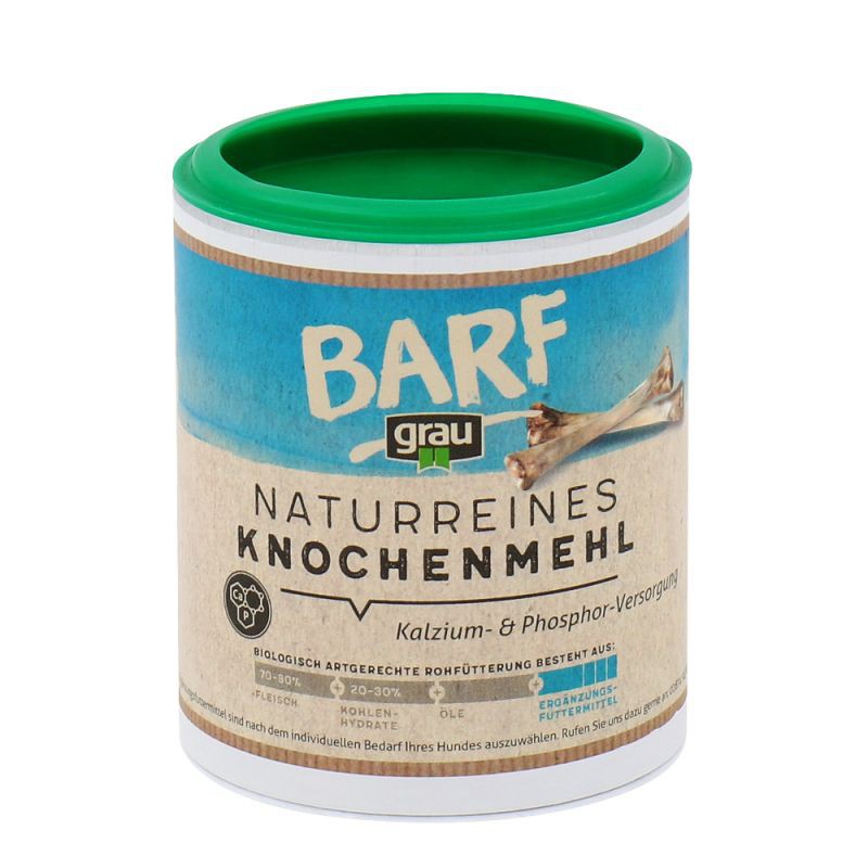 Grau Barf - Bột xương bò bổ sung canxi, hỗ trợ xương khớp cho chó mèo (400gr)