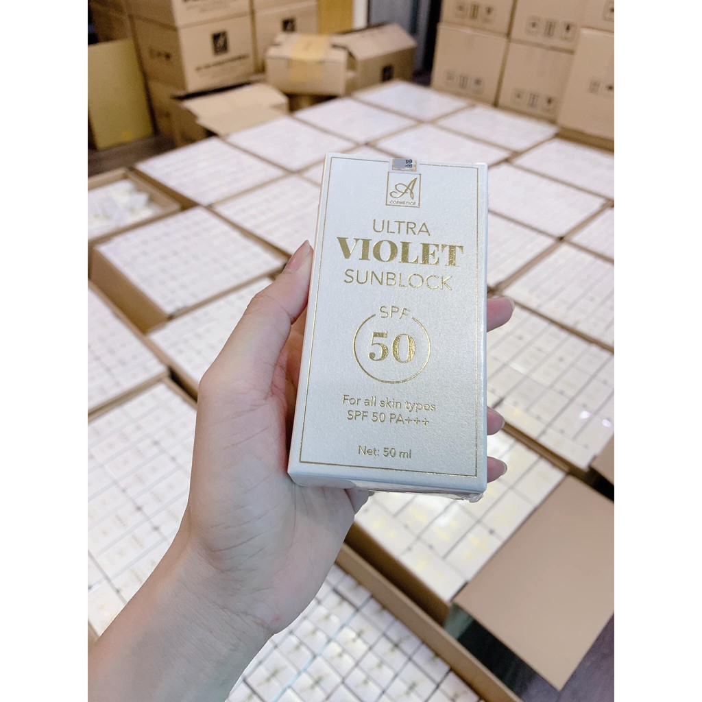 [Mẫu mới] Chống nắng ULTRA VIOLET SUNBLOCK SPF 50