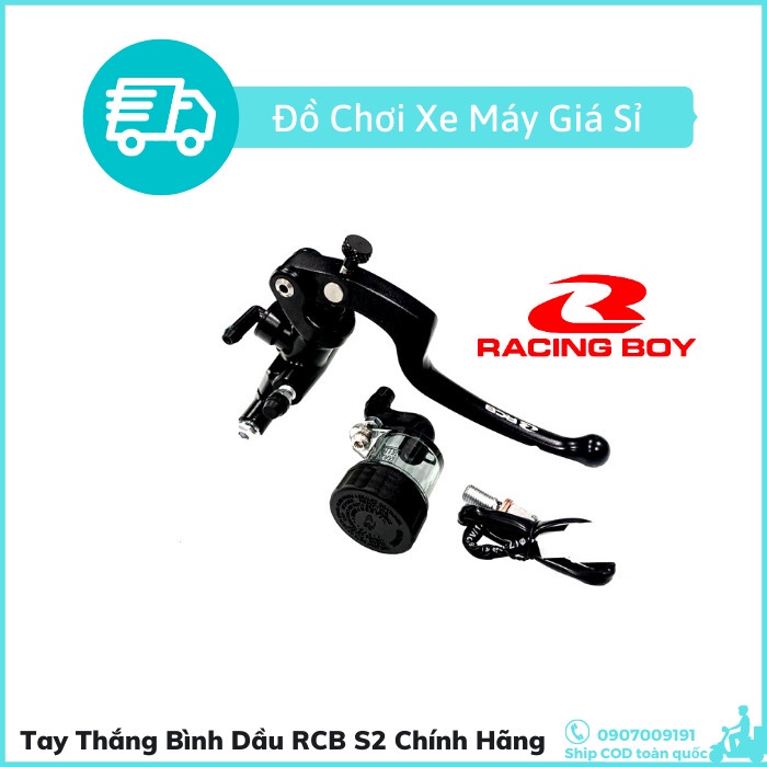 TAY THẮNG BÌNH DẦU RACING BOY S2 14mm