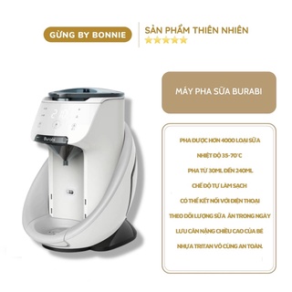 [Mã SKAMSALE8 giảm 10% đơn 200K] Máy pha sữa Burabi plus + lỗi 1 đổi 1 bảo hành 12 tháng