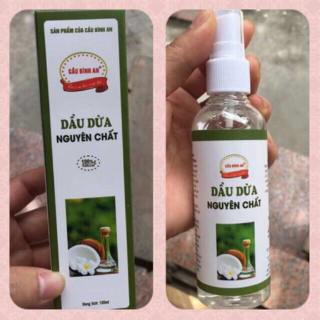 Dầu dừa nguyên chất 100ml Cầu Bình An