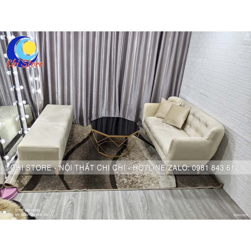 Ghế Sofa Văng Ngồi Phòng Khách, Ghế Dài Ngồi Chờ Cho Shop Sành Điệu