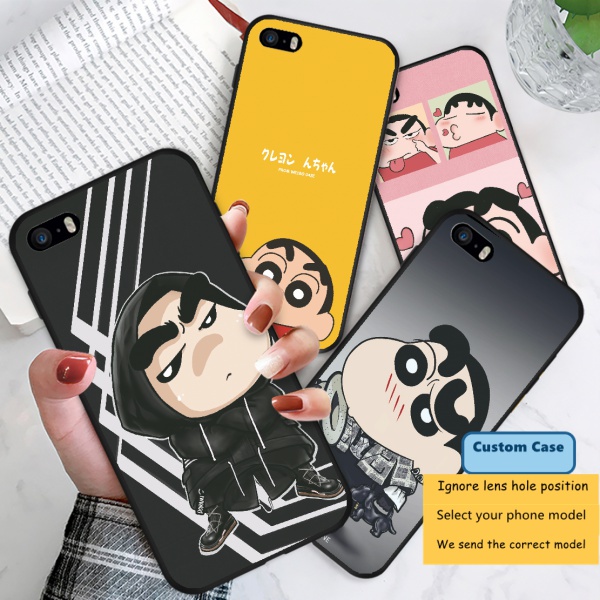 Ốp Điện Thoại Nhám Chống Sốc In Hình Cậu Bé Bút Chì Shin-Chan Cho Oppo Reno2F Renoace Reno3 Pro Reno4 Reno5 A3