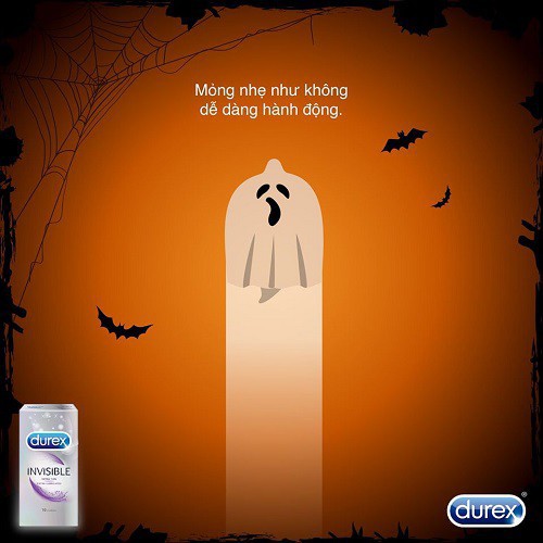 Combo 3 hộp bao cao su Durex Invisible 3 bao/hộp