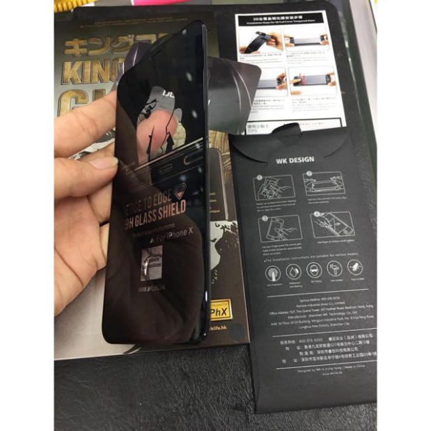 Siêu phẩm kính cường lực Kingkong WK Full màn hình siêu chịu lực