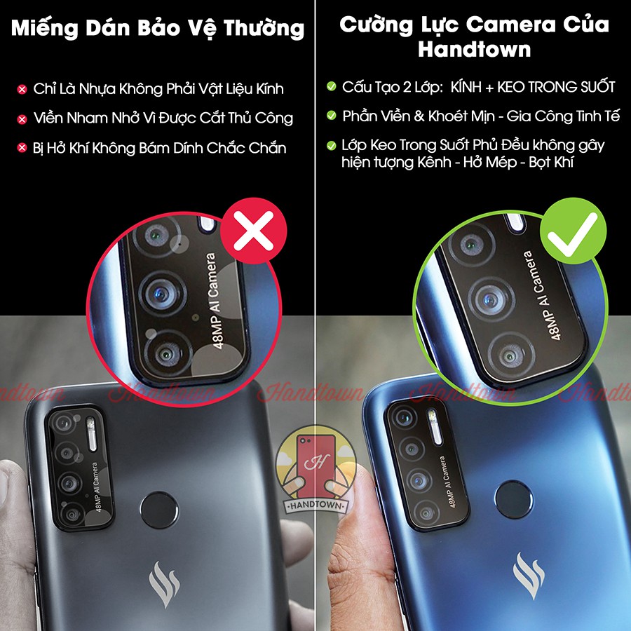 [ GLASS VSMART ] Kính Cường Lực Camera Vsmart Live 4 / Vsmart Joy 4