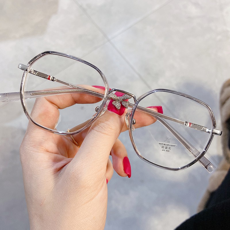 Mắt Kính Gọng Đa Giác Chống Tia Sáng Xanh Thời Trang Unisex Jz2203 | BigBuy360 - bigbuy360.vn