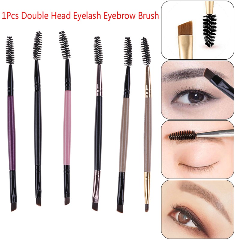 [Hàng mới về] Cọ chuốt lông mày/lông mi 2 đầu trang điểm tiện dụng