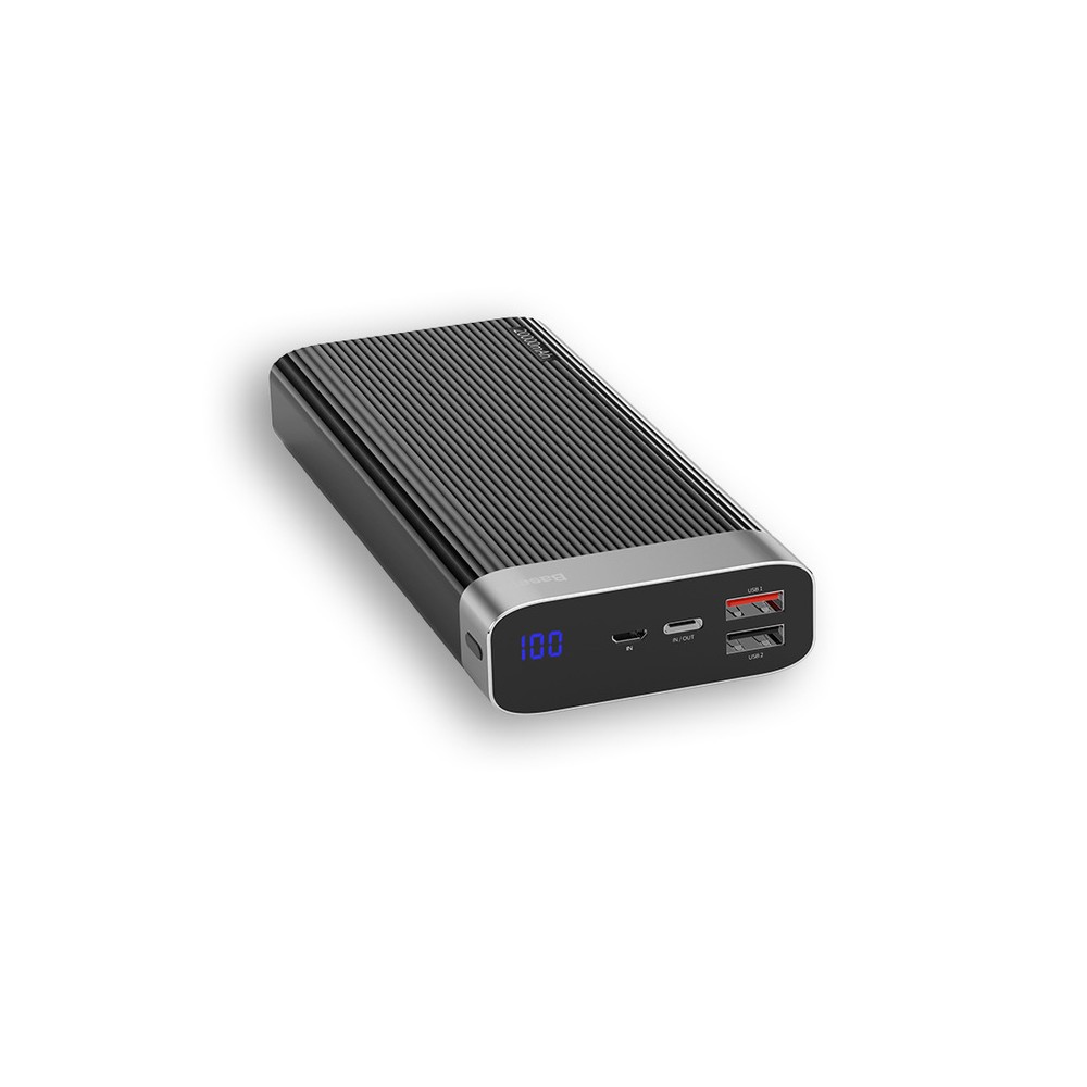 Pin sạc dự phòng Baseus Parallel PD Power Bank 20000mAh sạc nhanh 3A màn hình Led kỹ thuật số hiển thị dung lượng pin