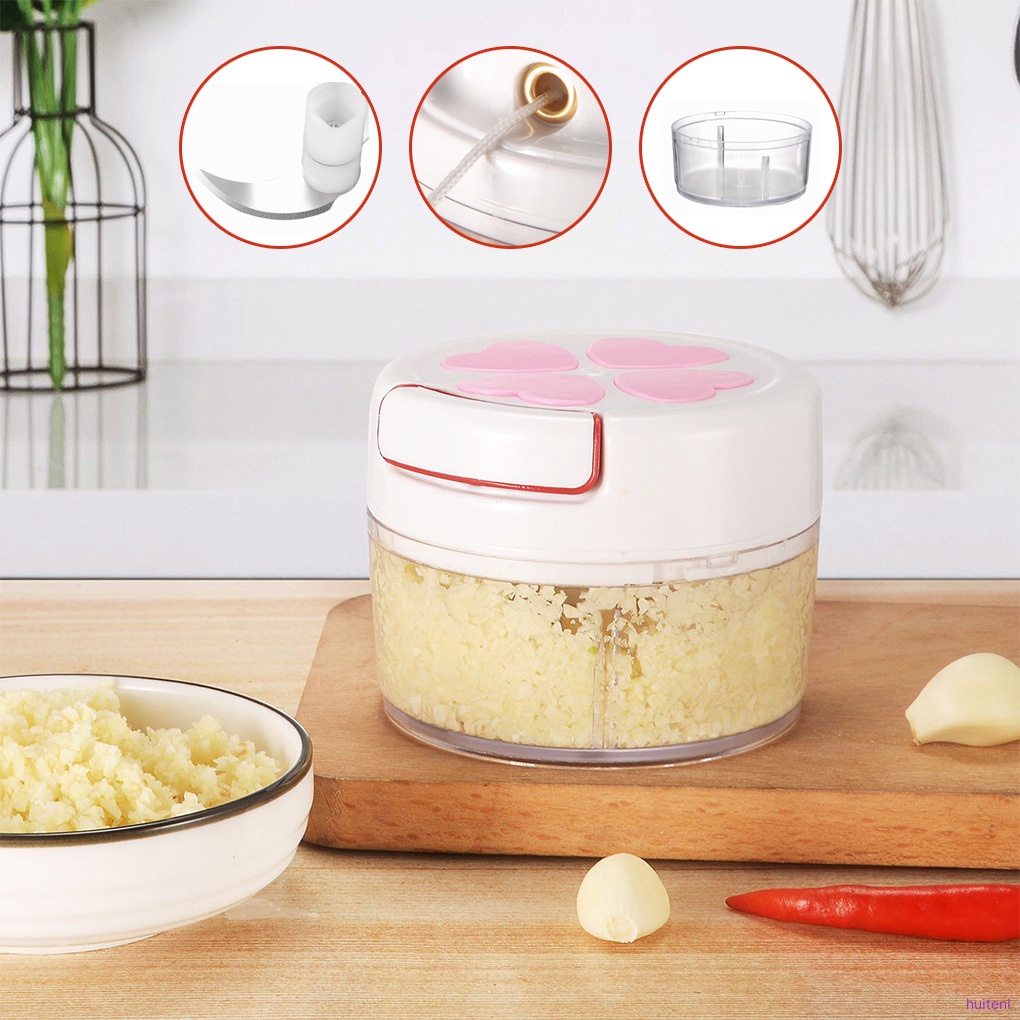 Dụng Cụ Nghiền Tỏi Ớt Mini 170ml Tiện Dụng Cho Nhà Bếp