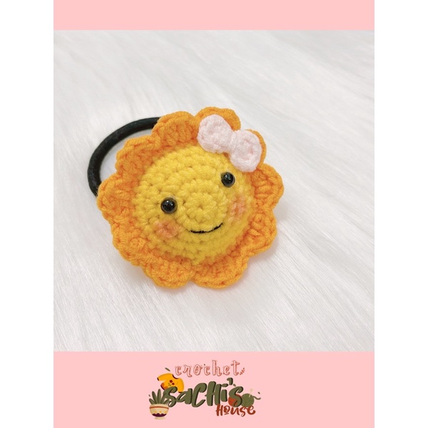 CỘT TÓC MẶT TRỜI XINH XẮN HANDMADE