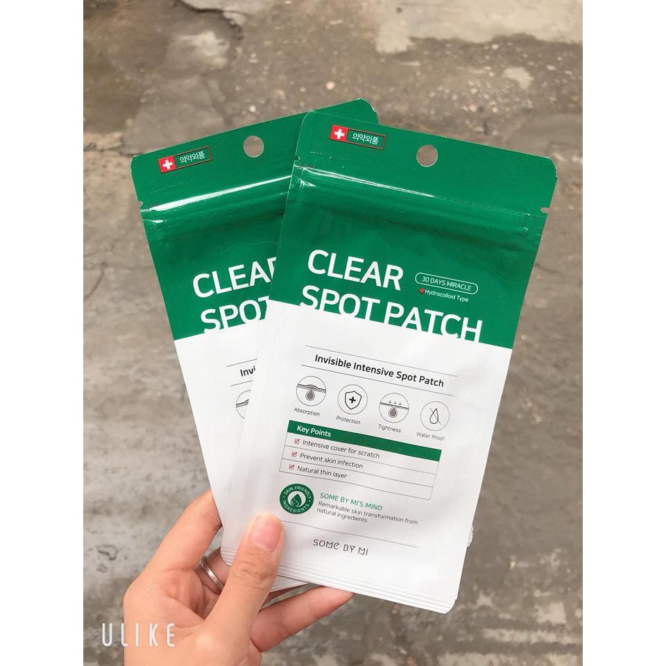 MIẾNG DÁN MỤN SOME BY MI CLEAR SPOT PATCH 18 MIẾNG CHÍNH HÃNG - 4123