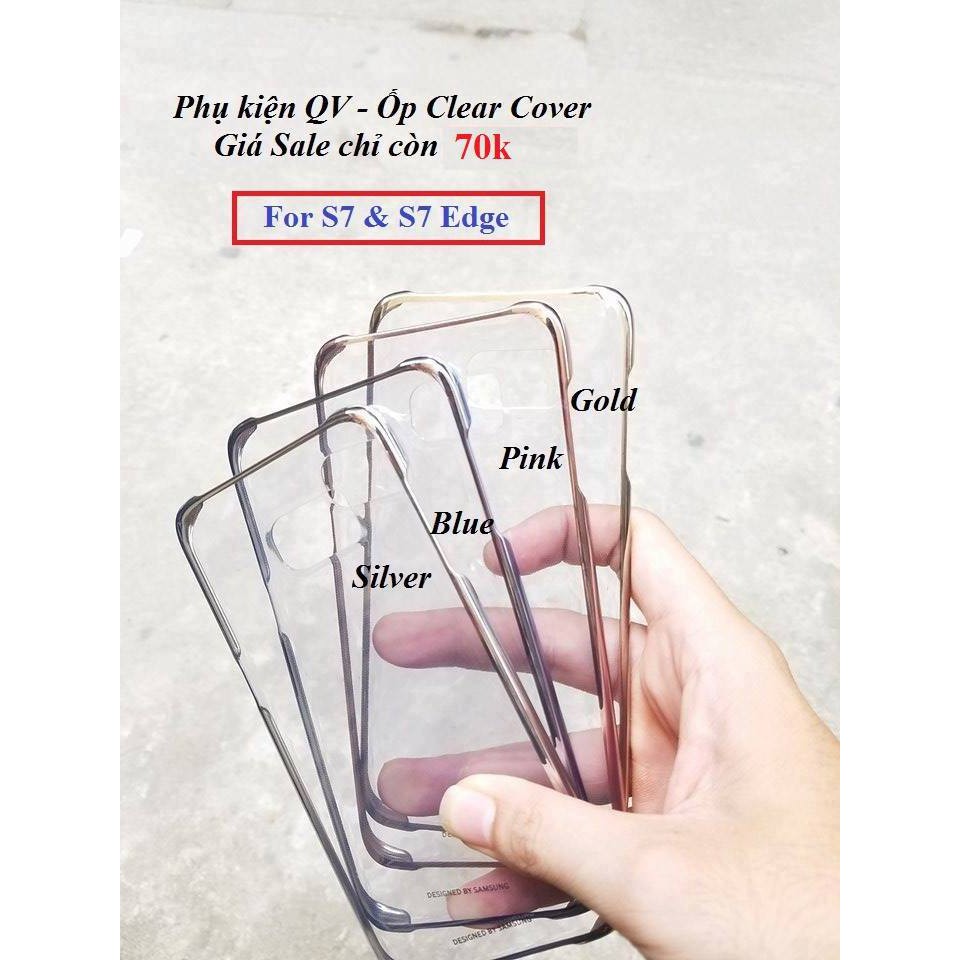 Ốp lưng Clear Cover Samsung S7 Edge / S7