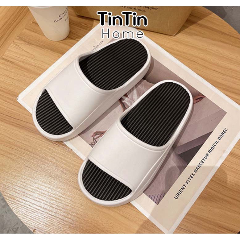 Dép quai ngang nam và nữ đế Cao 5cm siêu đẹp , chất liệu eva siêu bền không ngấm nước TINTIN HOME DNL38
