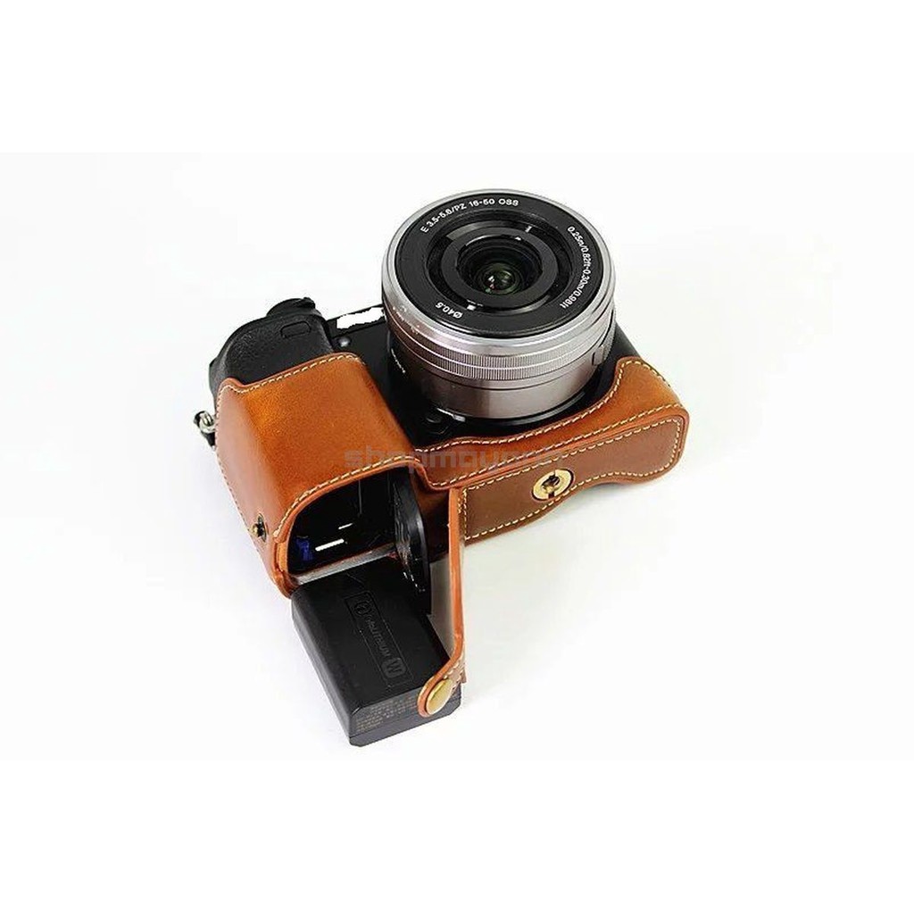 Bao da máy ảnh / Half case cho Sony A6000, A6300