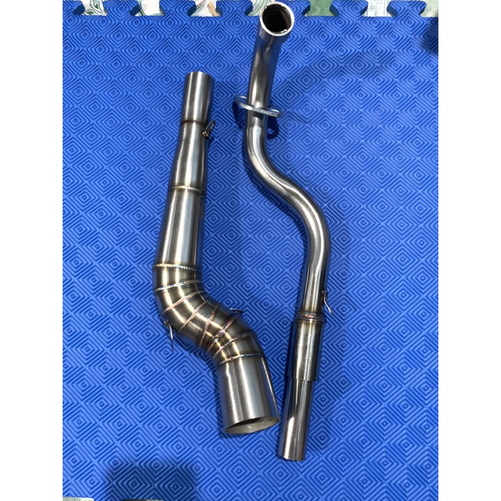 Cổ pô 2 khúc kiểu k1 gắn xe wave s 110 và wave blak 110 và wave rsx 110