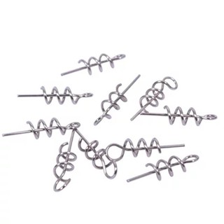 Set of 50 spring hooks for soft bait