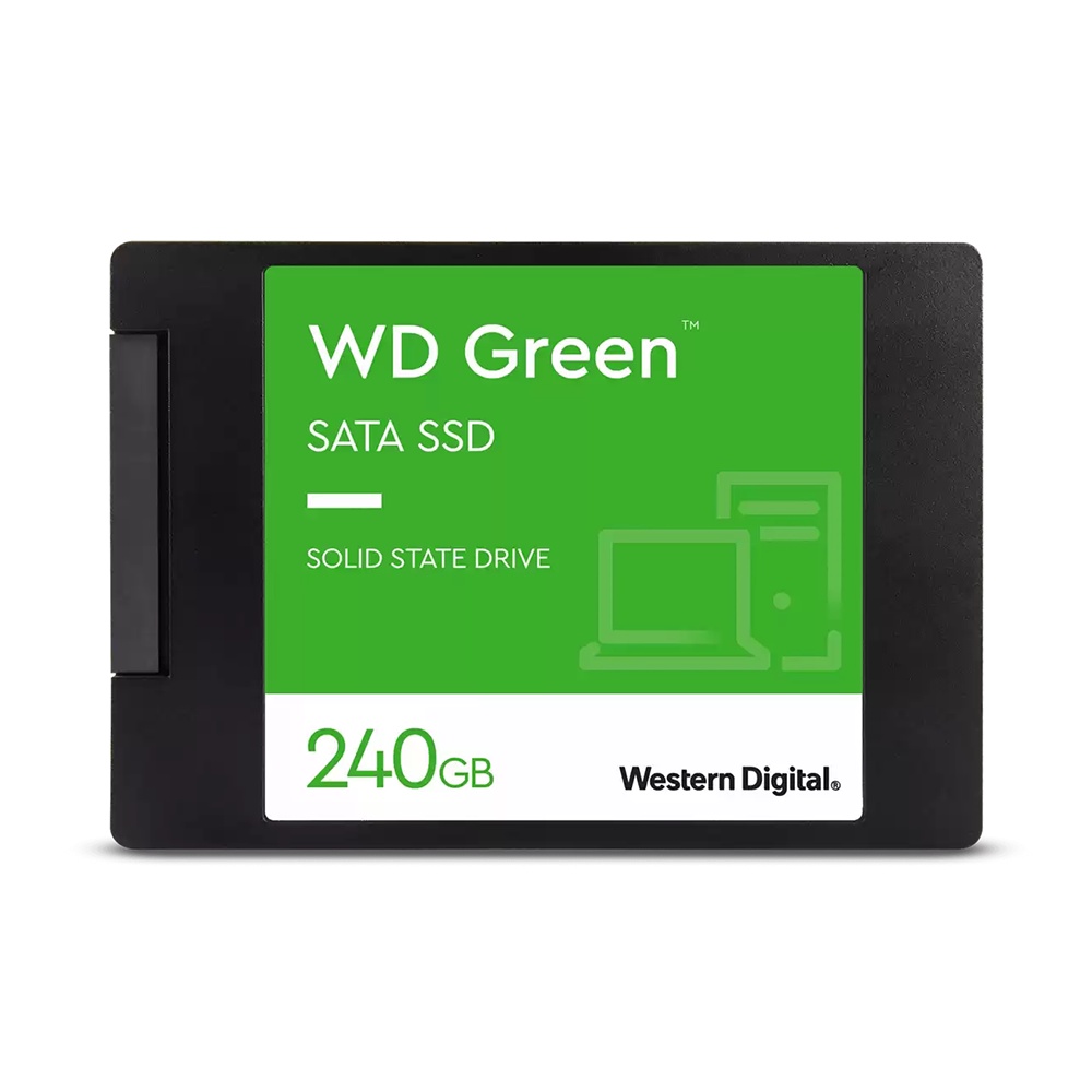 SSD WD Green 240GB SATA 2.5 inch (Đọc 545MB/s - Ghi 465MB/s) - (WDS240G2G0A)