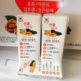 (23/10/2020) Sữa óc chó hạnh nhân đậu đen Hàn Quốc