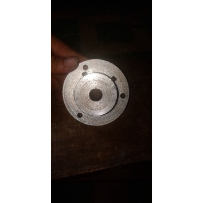 Mặt bích 80mm.chế máy tiện mini.trục từ 14mm đến 26mm.