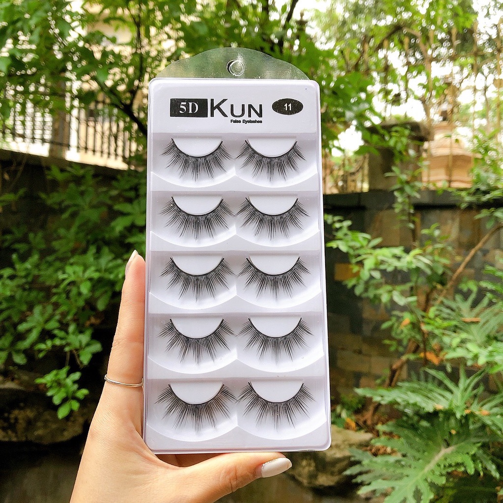 Hộp 5 cặp mi giả Kun 5D