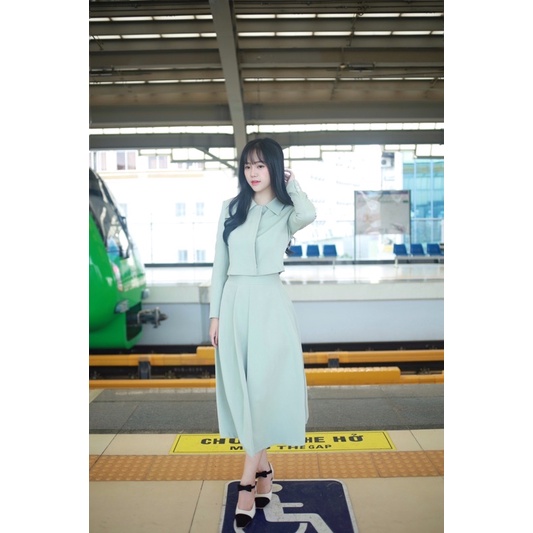 Set áo và chân váy tiểu thư-Elly Set by LimClothes