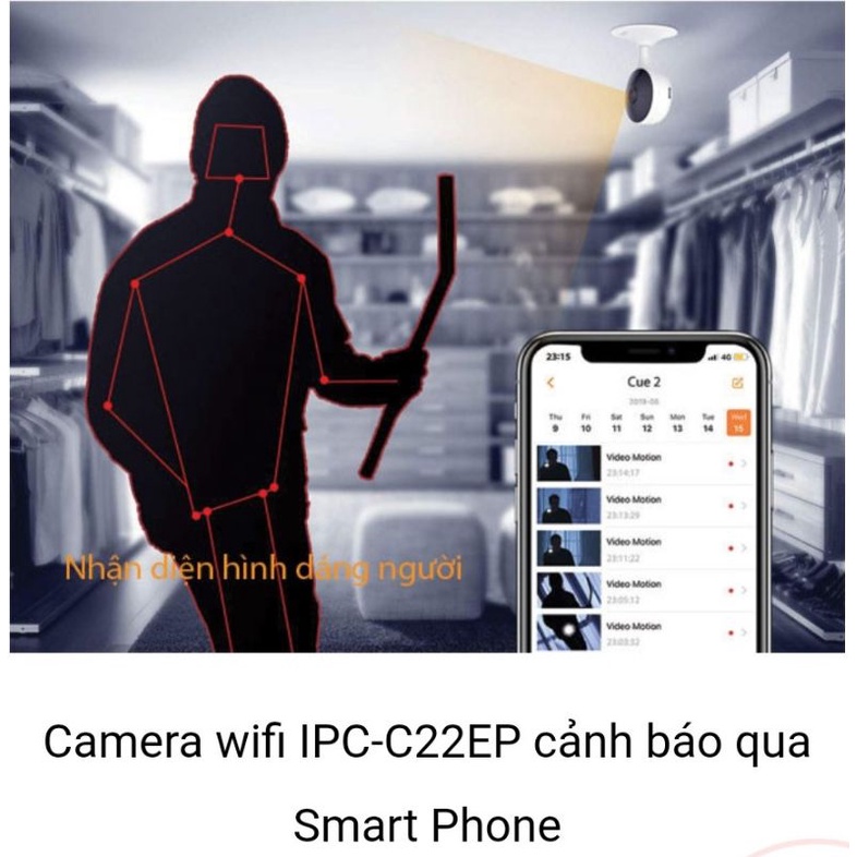 Camera Wifi IMOU C22EP