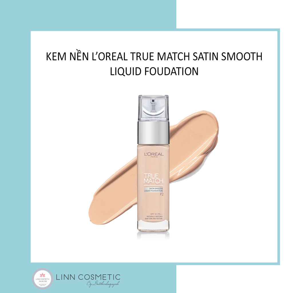 Kem nền mịn da L'oreal True Match