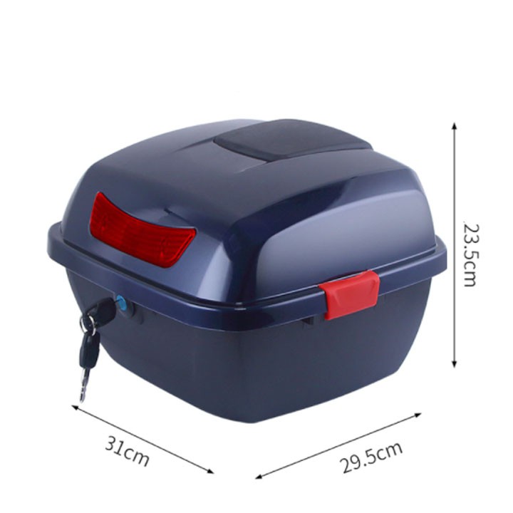 Thùng Đựng Đồ Gắn Đuôi Xe Máy, Xe Điện TD04- PKXM