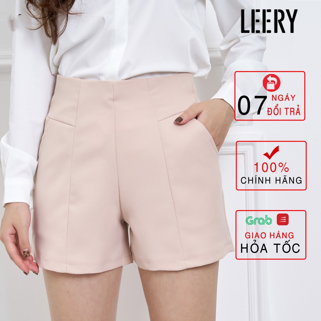 Quần short nữ must-have phong cách Hàn Quốc quần đùi đẹp đi làm SHO-01 LEERY