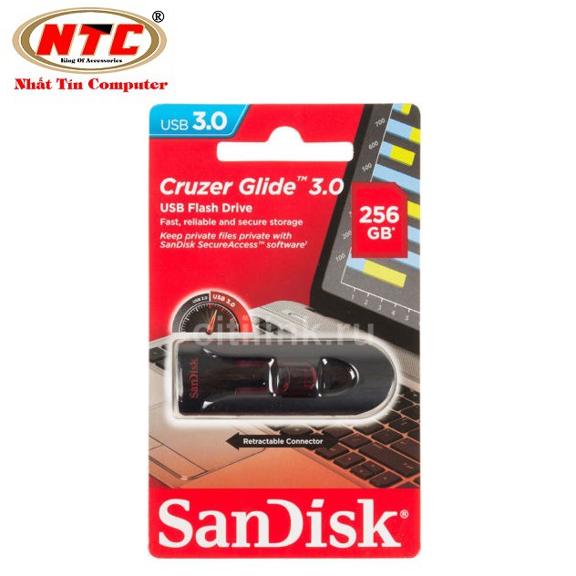 USB 3.0 SanDisk Cruzer CZ600 256GB 100MB/s