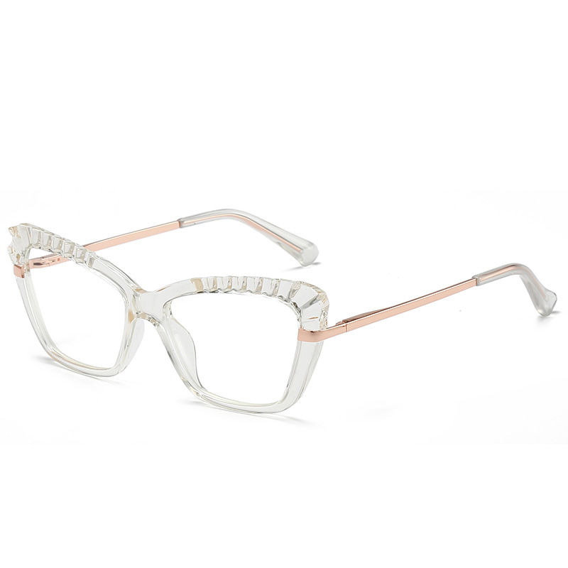 Kính Mắt Chống Bức Xạ Phong Cách Retro Cho Nữ