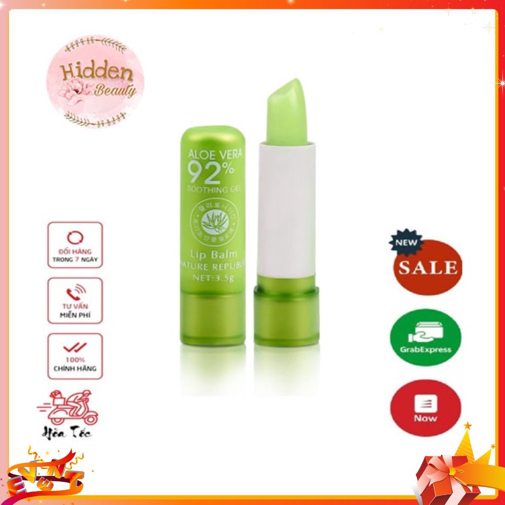 Son dưỡng môi lô hội Aloe Vera,NHA ĐAM ALOE VERA
