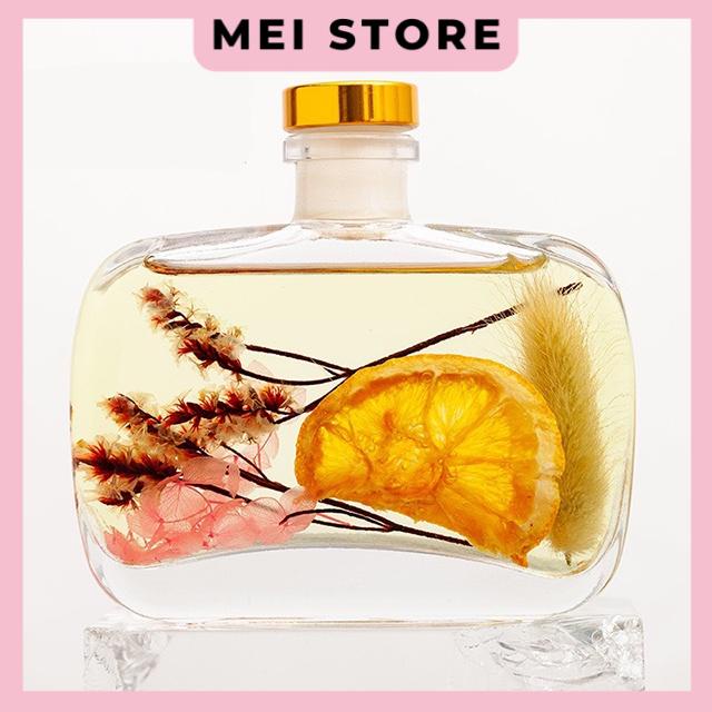 Lọ Khuếch Tán Tinh Dầu Thơm Phòng Nước Hoa Có Kèm Hoa Khô Trong Tinh Dầu Good AS You 100ML