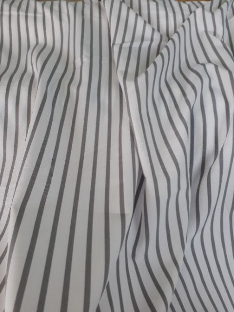 Vải lụa kẻ mềm