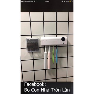Máy tiệt trùng bàn chải đánh răng cho người lớn và cho bé