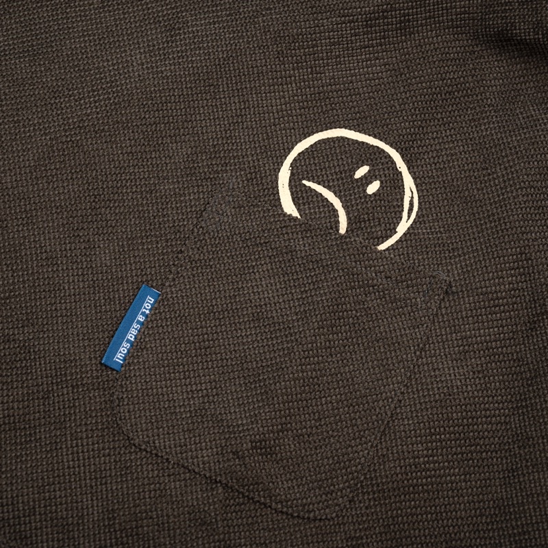 Áo khoác hoodie nút bấm có túi NASS