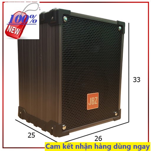 Loa Karaoke JBZ NE-106 Bluetooth, Bass 16, tiếng hay, + 1 Micro không dây, Hàng chính hãng