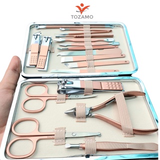 Bộ kềm cắt móng tay, bấm móng 18 món hàng loại 1