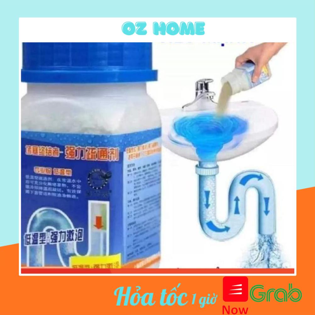 Bột thông tắc cống, Toilet, Bồn rửa bát, Chậu rửa mặt – Xử lý tắc nghẽn đường ống, bồn cầu cực mạnh , Khử mùi hôi