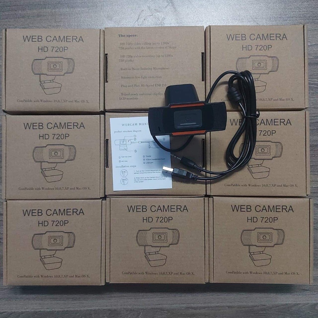 Webcam 720P 1080P Full HD có USB học online