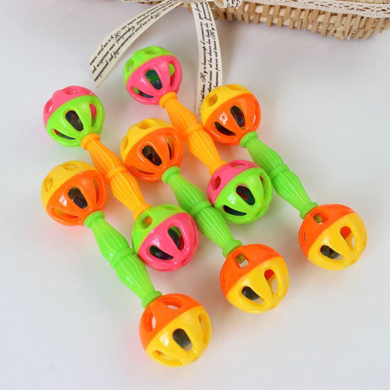 Set 2 Quả Bóng Nhiều Màu Sắc Đồ Chơi Cho Chim Vẹt